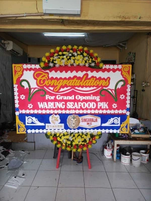 Papan Bunga di Waluyorejo Puring